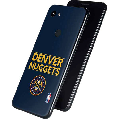 NBA Denver Nuggets Standard - Light Blue Google Pixel 3a XL Skin